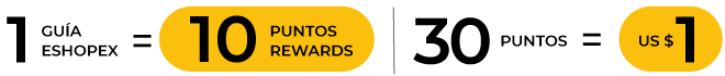 Puntos Rewards eShopex