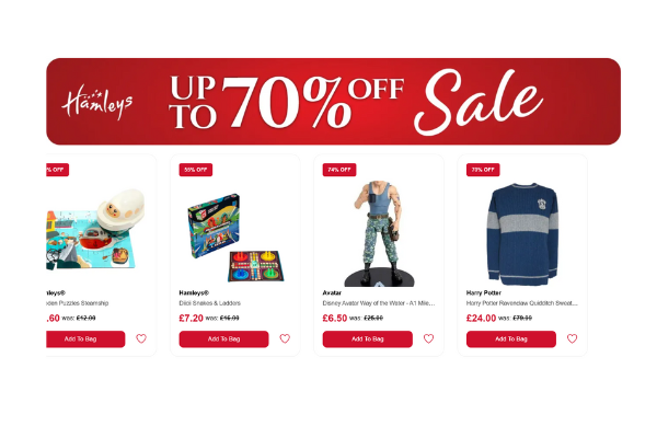 Ofertas Hamleys